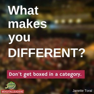 What makes you different - Digital Leaders